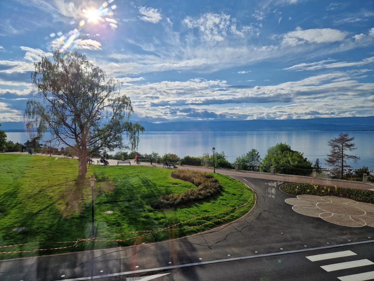Le Bellevue 2 Leilighet Thonon-les-Bains Eksteriør bilde